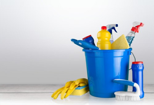 Carpet cleaning safety equipment and wet-floor precautions